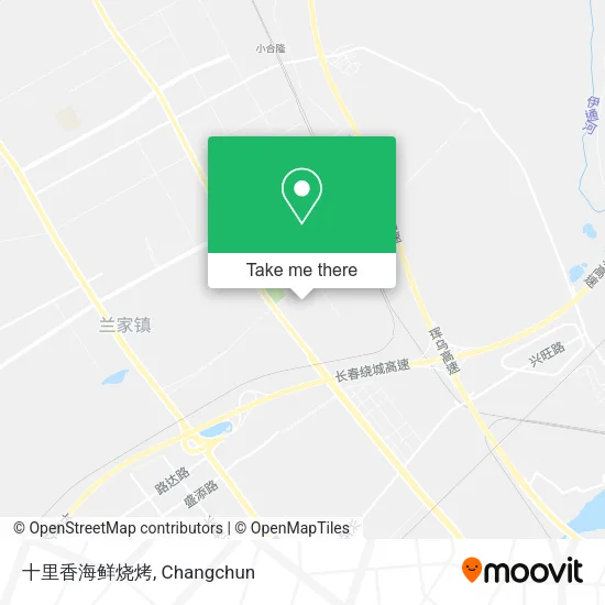 十里香海鲜烧烤 map