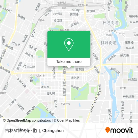 吉林省博物馆-北门 map