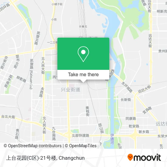 上台花园(C区)-21号楼 map