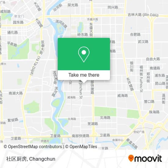 社区厨房 map