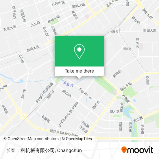 长春上科机械有限公司 map