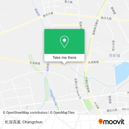 长深高速 map