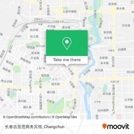 长春吉亚思商务宾馆 map
