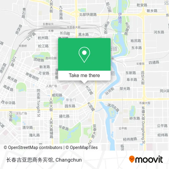 长春吉亚思商务宾馆 map