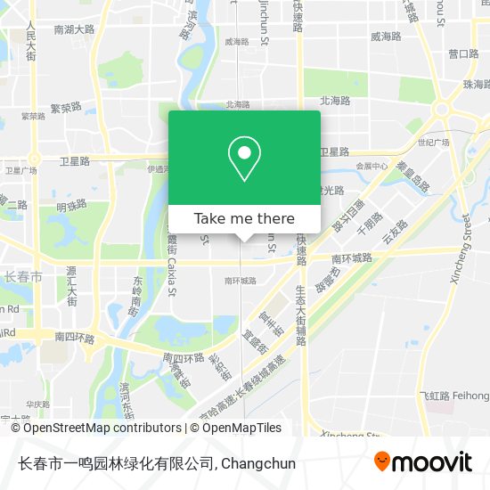 长春市一鸣园林绿化有限公司 map