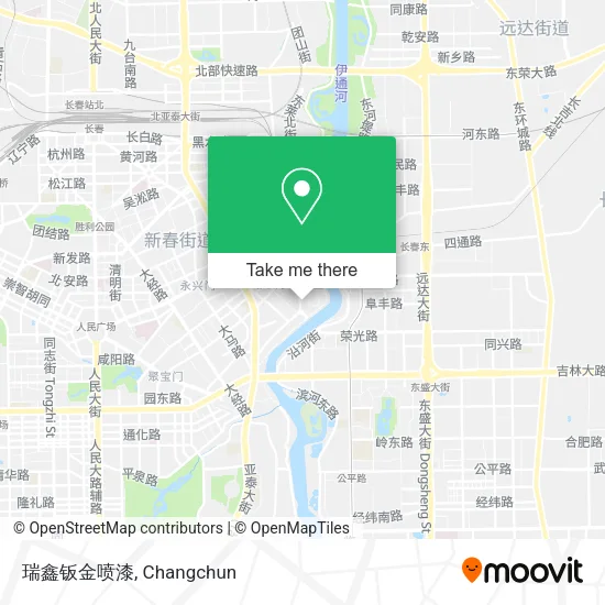 瑞鑫钣金喷漆 map