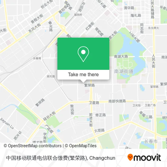 中国移动联通电信联合缴费(繁荣路) map