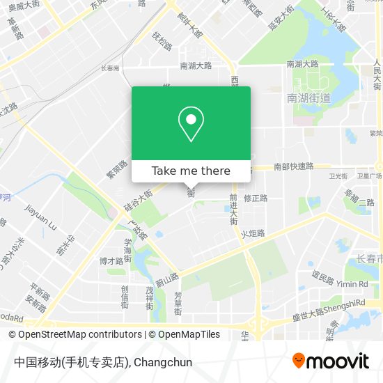 中国移动(手机专卖店) map