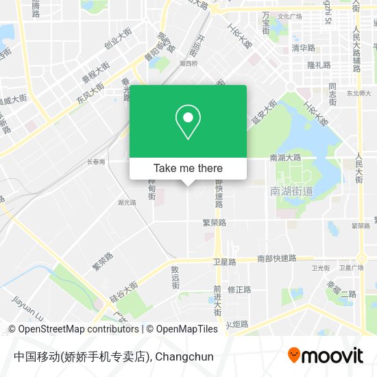 中国移动(娇娇手机专卖店) map