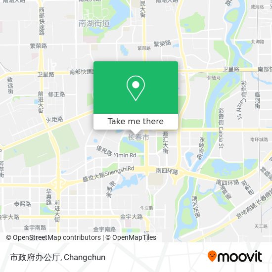 市政府办公厅 map