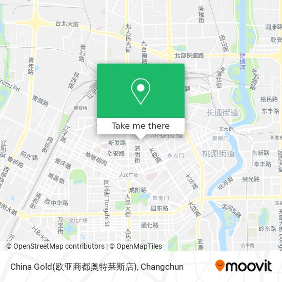 China Gold(欧亚商都奥特莱斯店) map