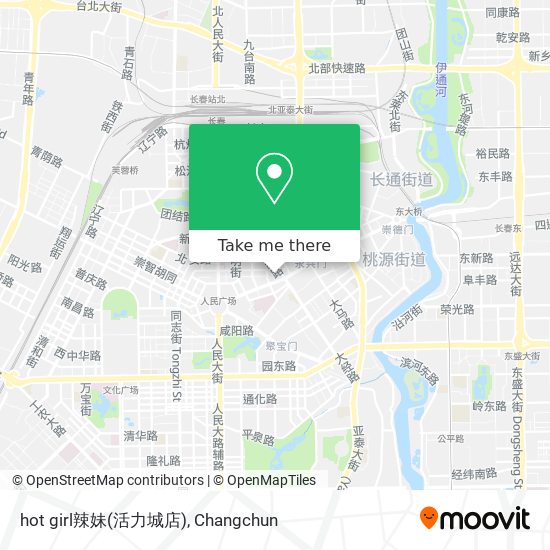 hot girl辣妹(活力城店) map
