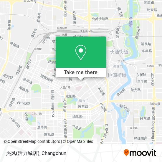热风(活力城店) map