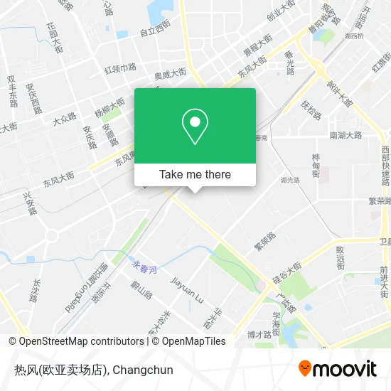 热风(欧亚卖场店) map