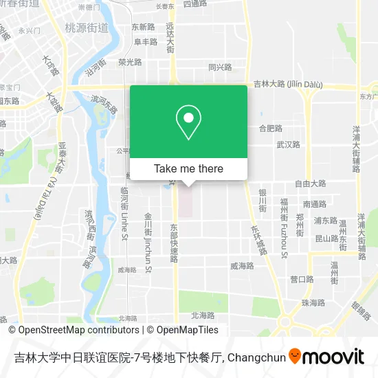吉林大学中日联谊医院-7号楼地下快餐厅 map