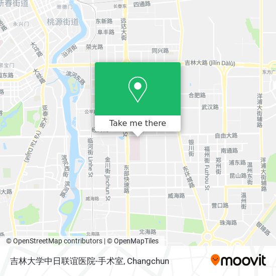 吉林大学中日联谊医院-手术室 map