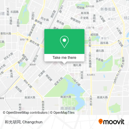 和光胡同 map