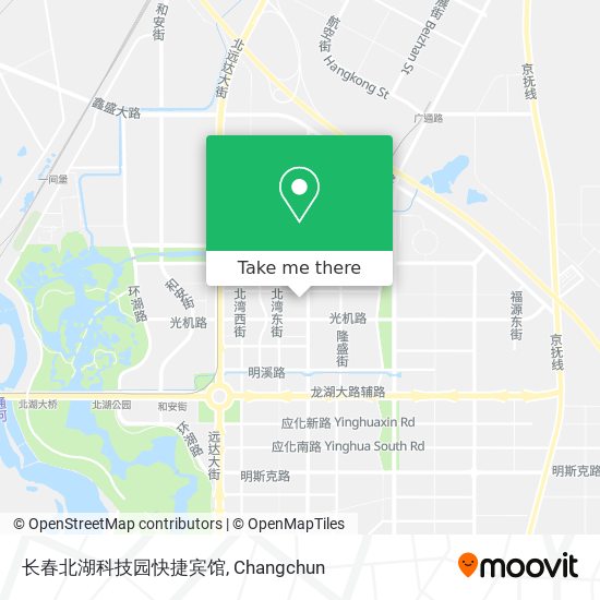 长春北湖科技园快捷宾馆 map