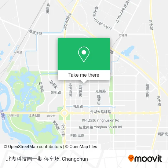 北湖科技园一期-停车场 map