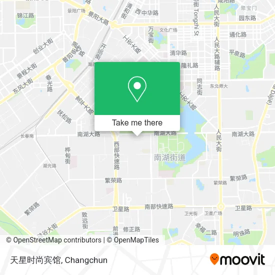 天星时尚宾馆 map