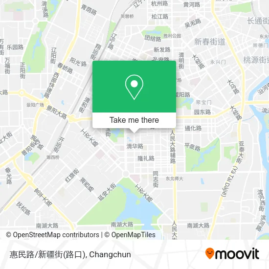惠民路/新疆街(路口) map