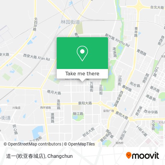 道一(欧亚春城店) map