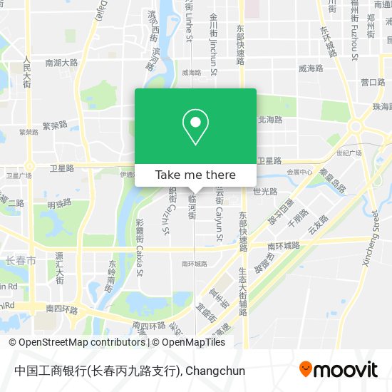 中国工商银行(长春丙九路支行) map