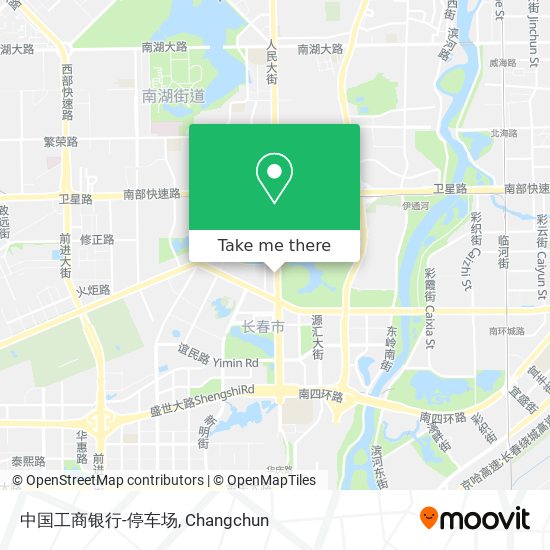 中国工商银行-停车场 map