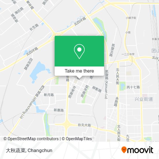 大秋蔬菜 map