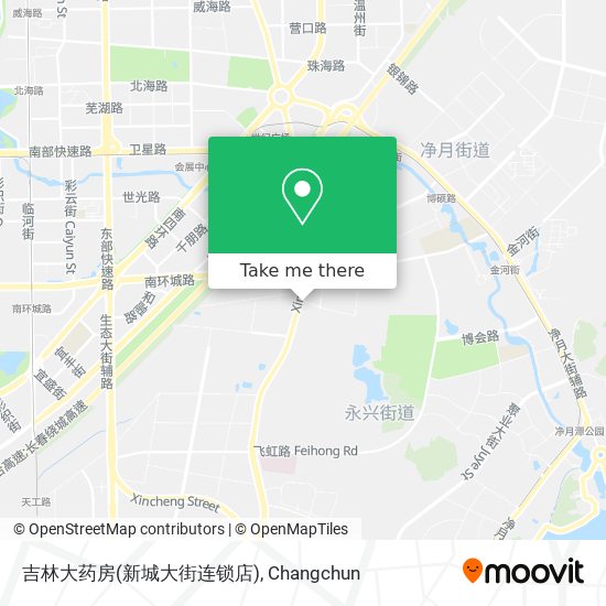 吉林大药房(新城大街连锁店) map