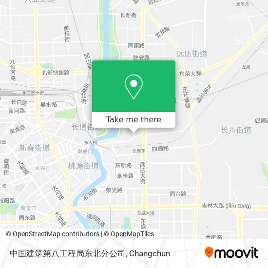 中国建筑第八工程局东北分公司 map