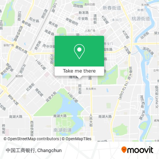中国工商银行 map