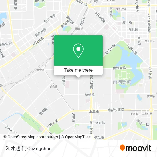 和才超市 map