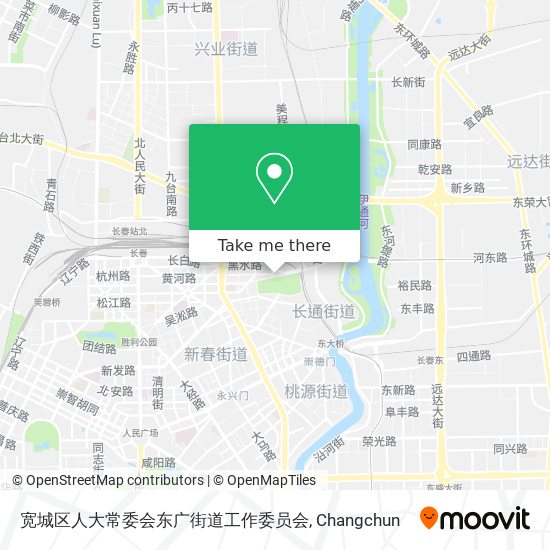 宽城区人大常委会东广街道工作委员会 map