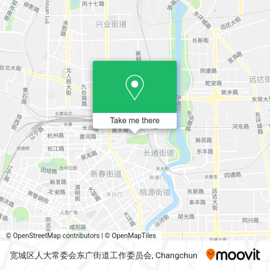 宽城区人大常委会东广街道工作委员会 map
