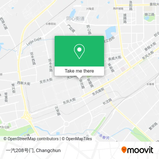 一汽208号门 map