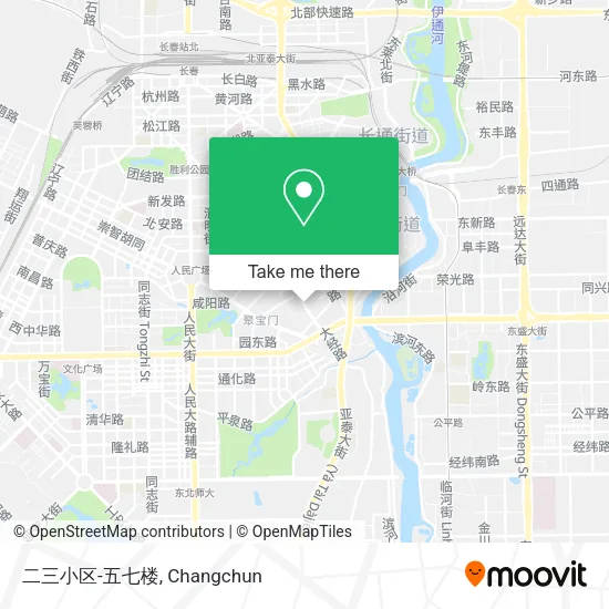 二三小区-五七楼 map