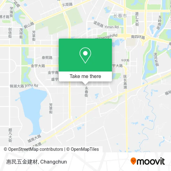 惠民五金建材 map