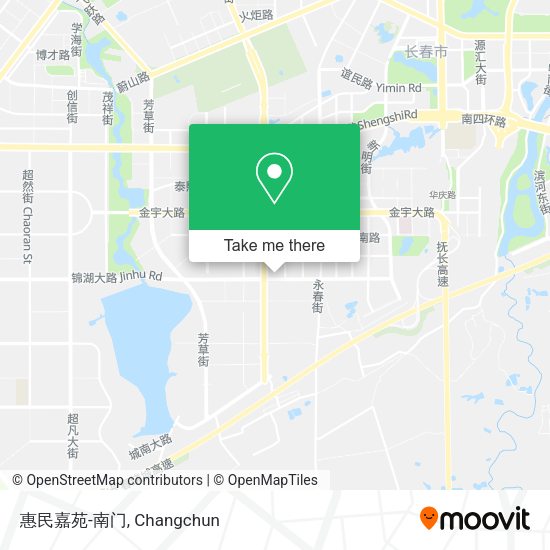 惠民嘉苑-南门 map