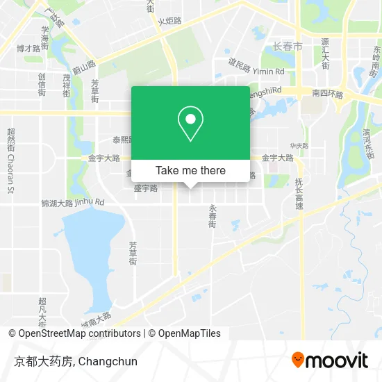 京都大药房 map