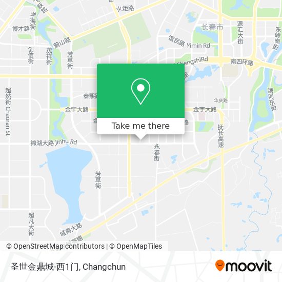 圣世金鼎城-西1门 map