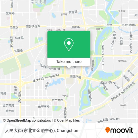 人民大街(东北亚金融中心) map
