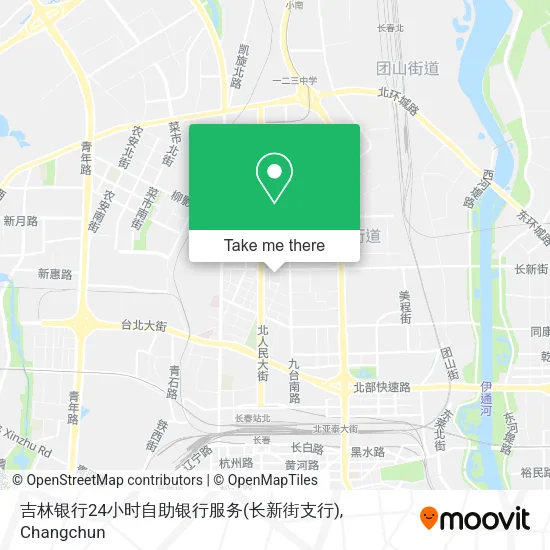 吉林银行24小时自助银行服务(长新街支行) map