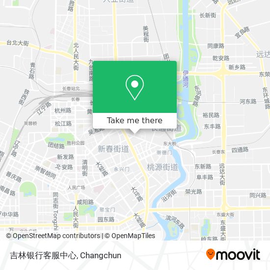 吉林银行客服中心 map