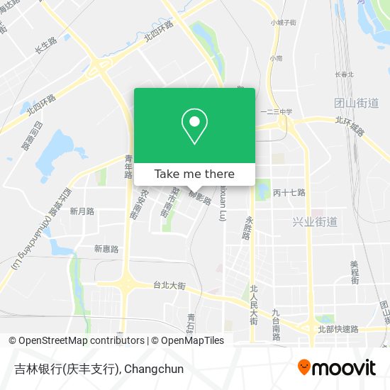 吉林银行(庆丰支行) map
