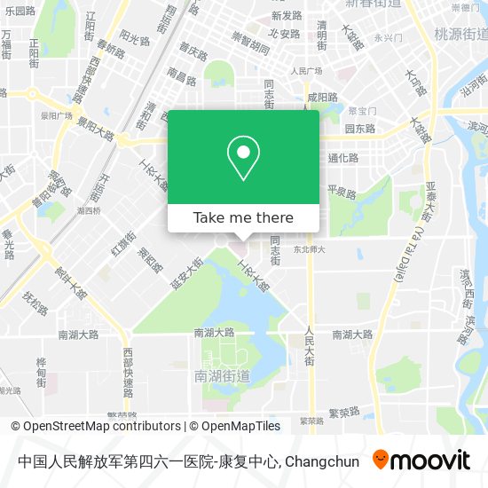 中国人民解放军第四六一医院-康复中心 map