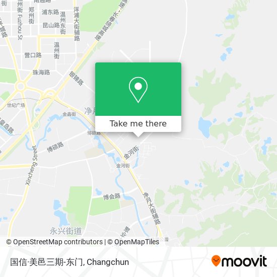 国信·美邑三期-东门 map