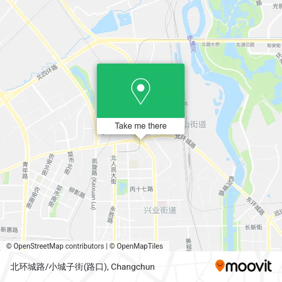 北环城路/小城子街(路口) map