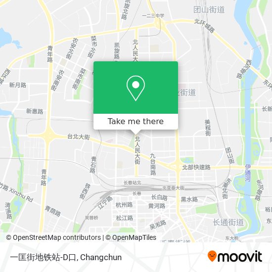 一匡街地铁站-D口 map