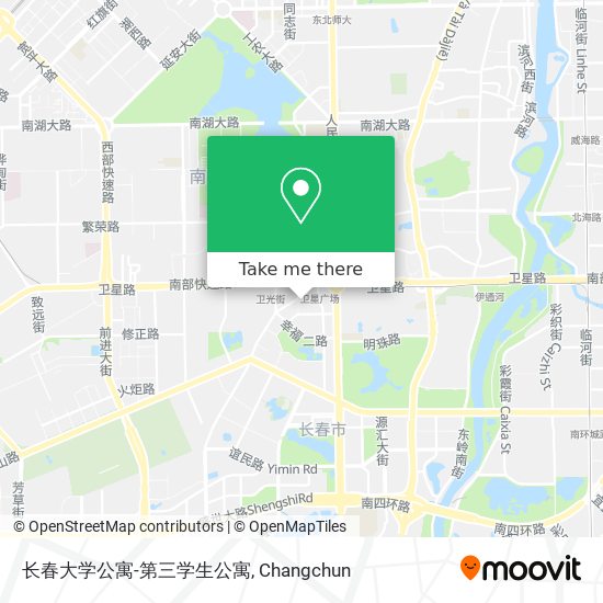 长春大学公寓-第三学生公寓 map